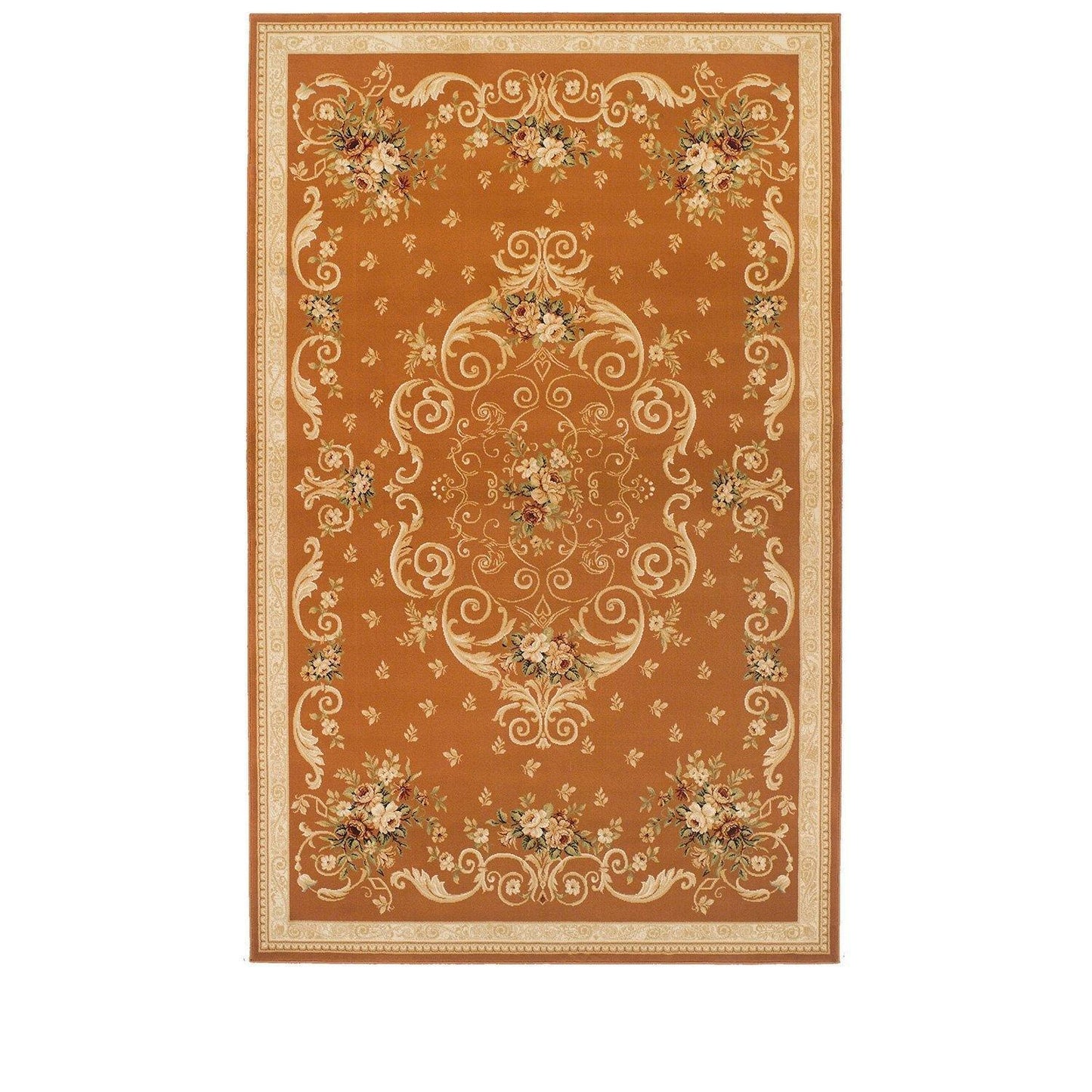 Eden Floral Vintage French Aubusson Rug FredCo