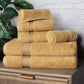 Egyptian Cotton 600 GSM, 6-Piece Towel Set, 2 Bath, 2 Hand, 2 Face FredCo