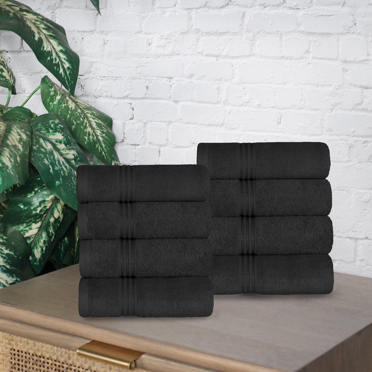 Egyptian Cotton 600 GSM, 8-Piece Hand Towel Set FredCo