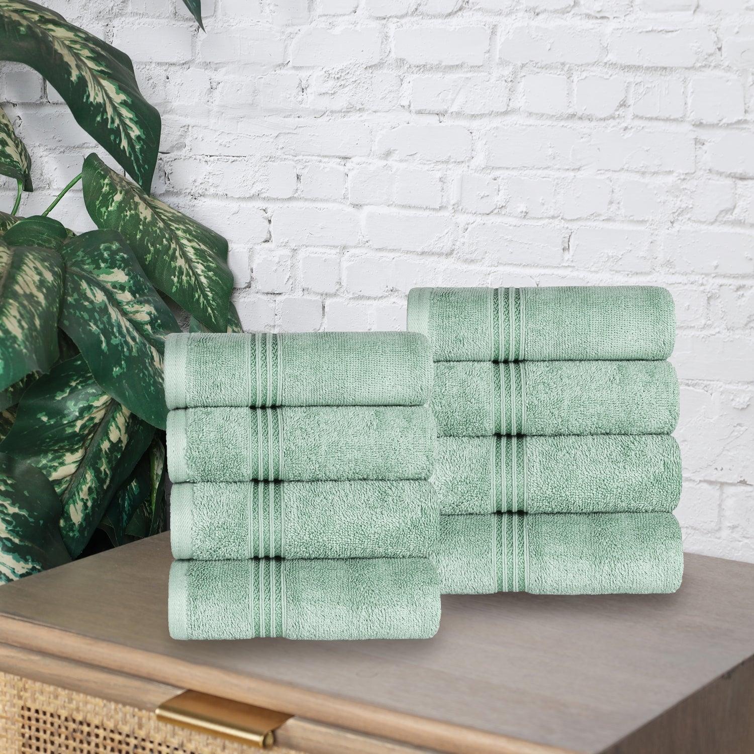 Egyptian Cotton 600 GSM, 8-Piece Hand Towel Set FredCo
