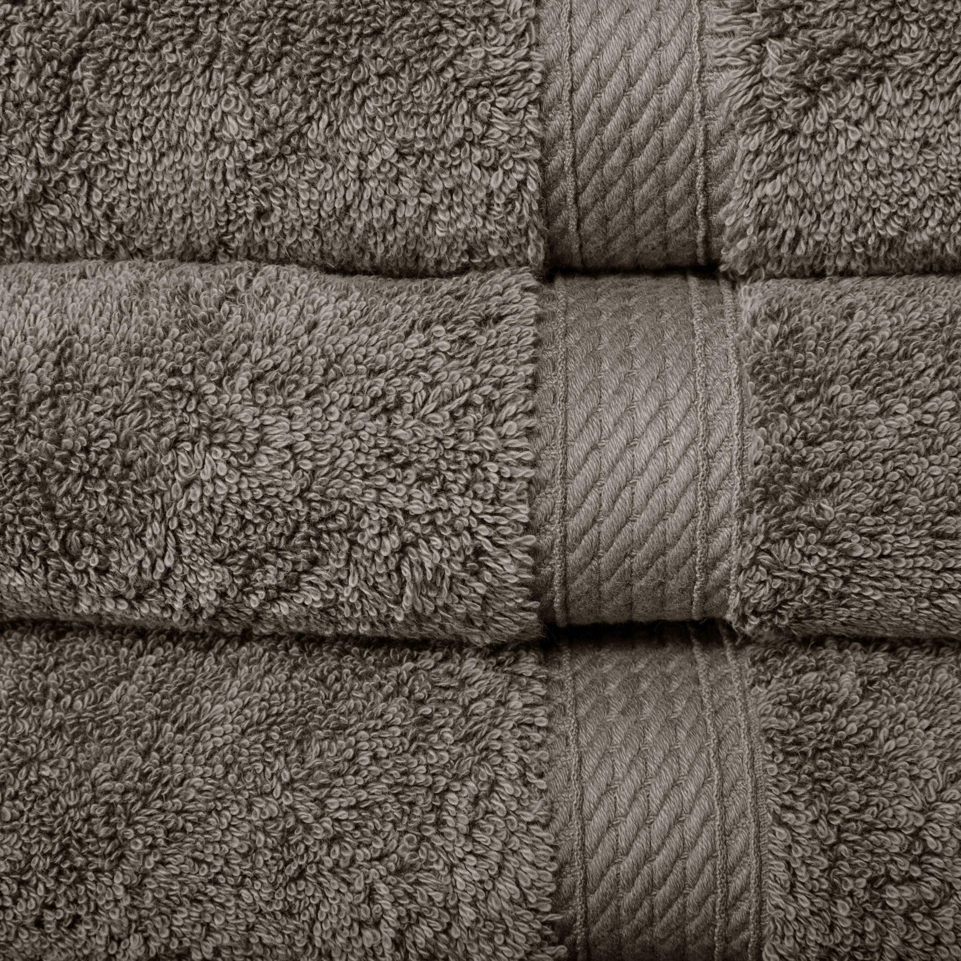 Egyptian Cotton Solid 10-Piece Towel Set FredCo