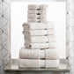 Egyptian Cotton Solid 10-Piece Towel Set FredCo