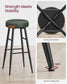 EKHO Collection - Bar Stools Set of 2, Forest Green FredCo