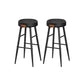 EKHO Collection - Bar Stools Set of 2, Ink Black FredCo