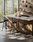 EKHO Collection - Bar Stools Set of 2, Ink Black FredCo