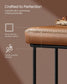 EKHO Collection - Bench for Entryway Bedroom, Caramel Brown FredCo