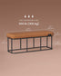 EKHO Collection - Bench for Entryway Bedroom, Caramel Brown FredCo