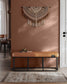EKHO Collection - Bench for Entryway Bedroom, Caramel Brown FredCo