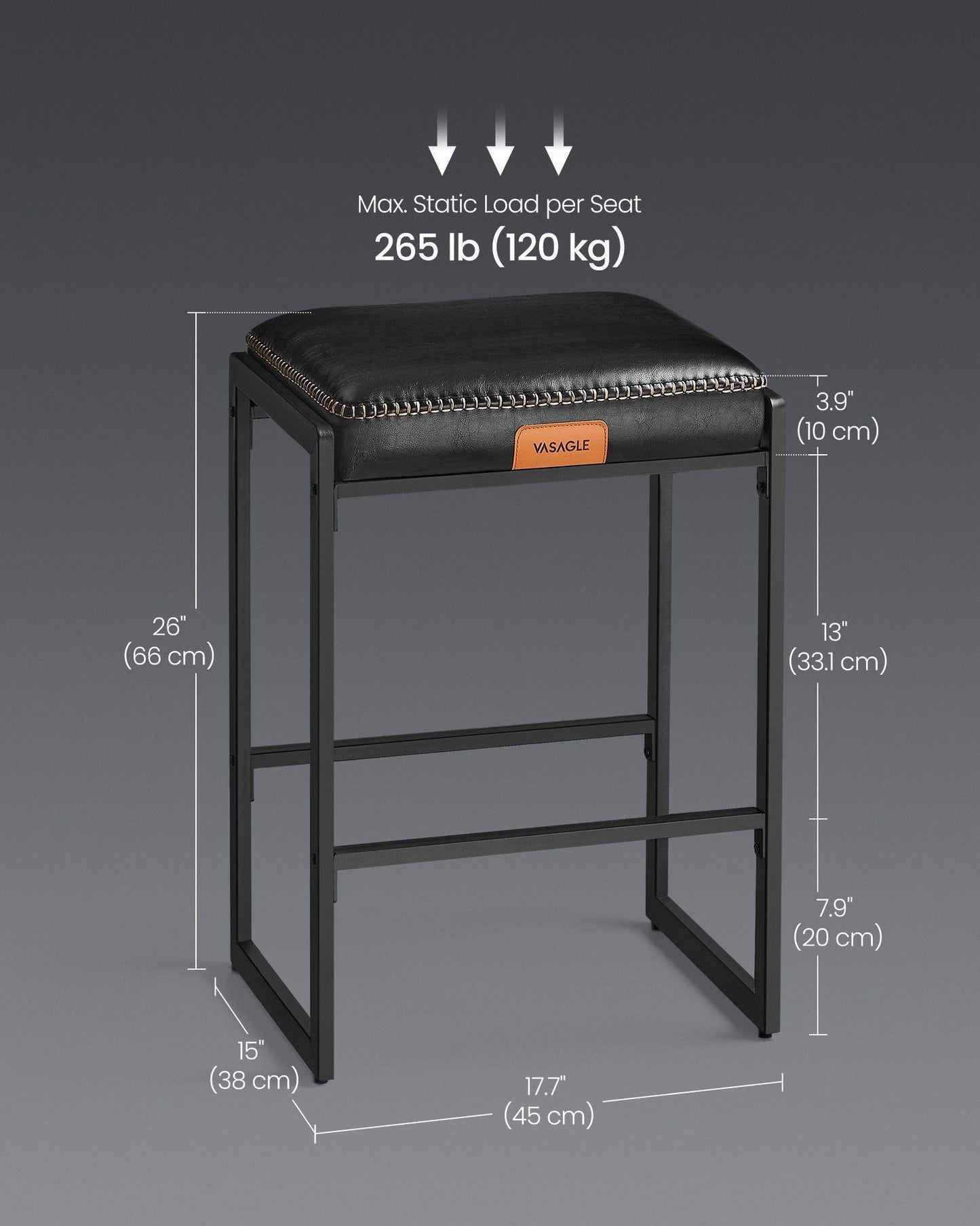 EKHO Collection - Counter Height Bar Stools FredCo