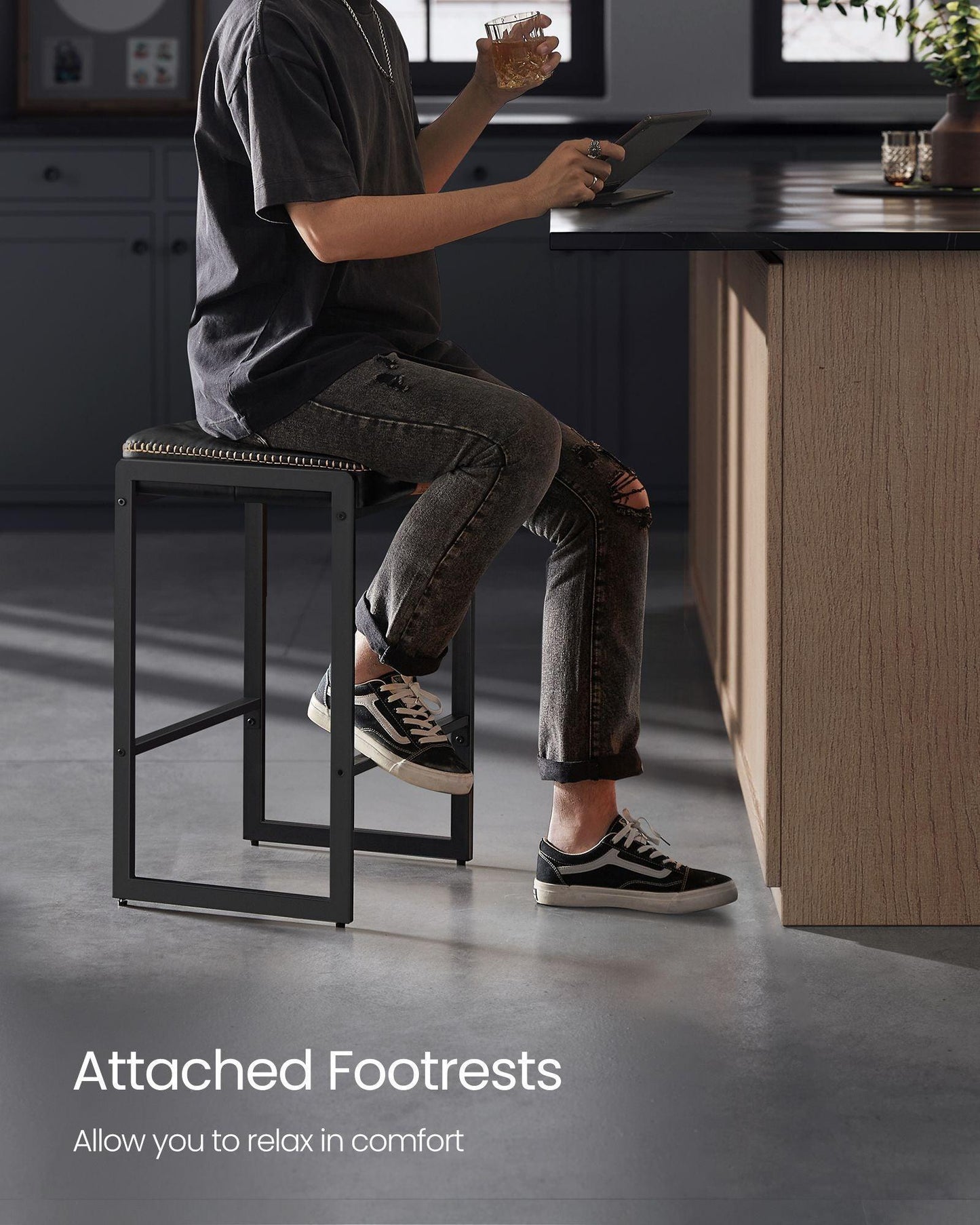 EKHO Collection - Counter Height Bar Stools FredCo