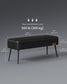 EKHO Collection - Ottoman Bench with Legs Ink Black FredCo