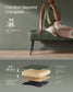 EKHO Collection - Ottoman Bench with Steel Legs Forest Green FredCo