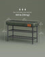 EKHO Collection - Shoe Bench with Metal Shelves, Forest Green FredCo
