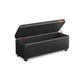 EKHO Collection - Storage Ottoman Bench, Ink Black FredCo