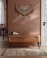 EKHO Collection - Storage Ottoman Bench with Steel Legs, Caramel Brown FredCo
