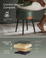 EKHO Collection - Storage Ottoman Vanity Stool, Forest Green FredCo