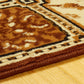 Elegant Vintage Ornamental Medallion Rug FredCo