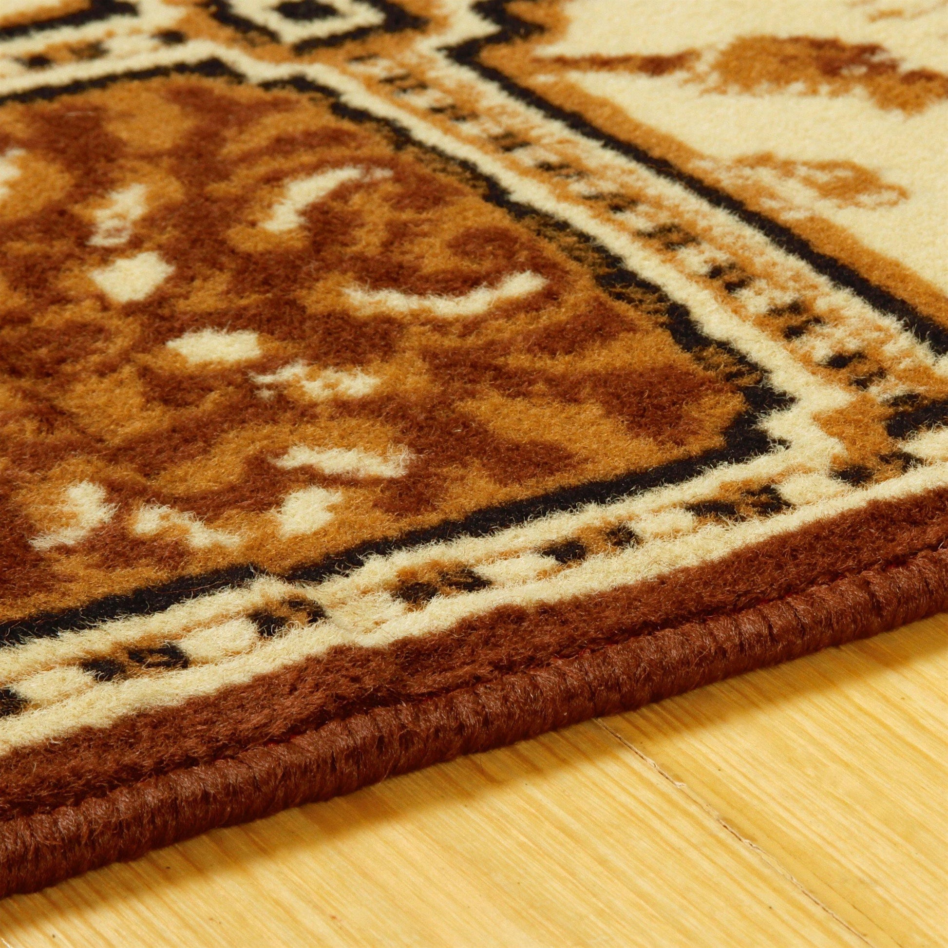 Elegant Vintage Ornamental Medallion Rug FredCo