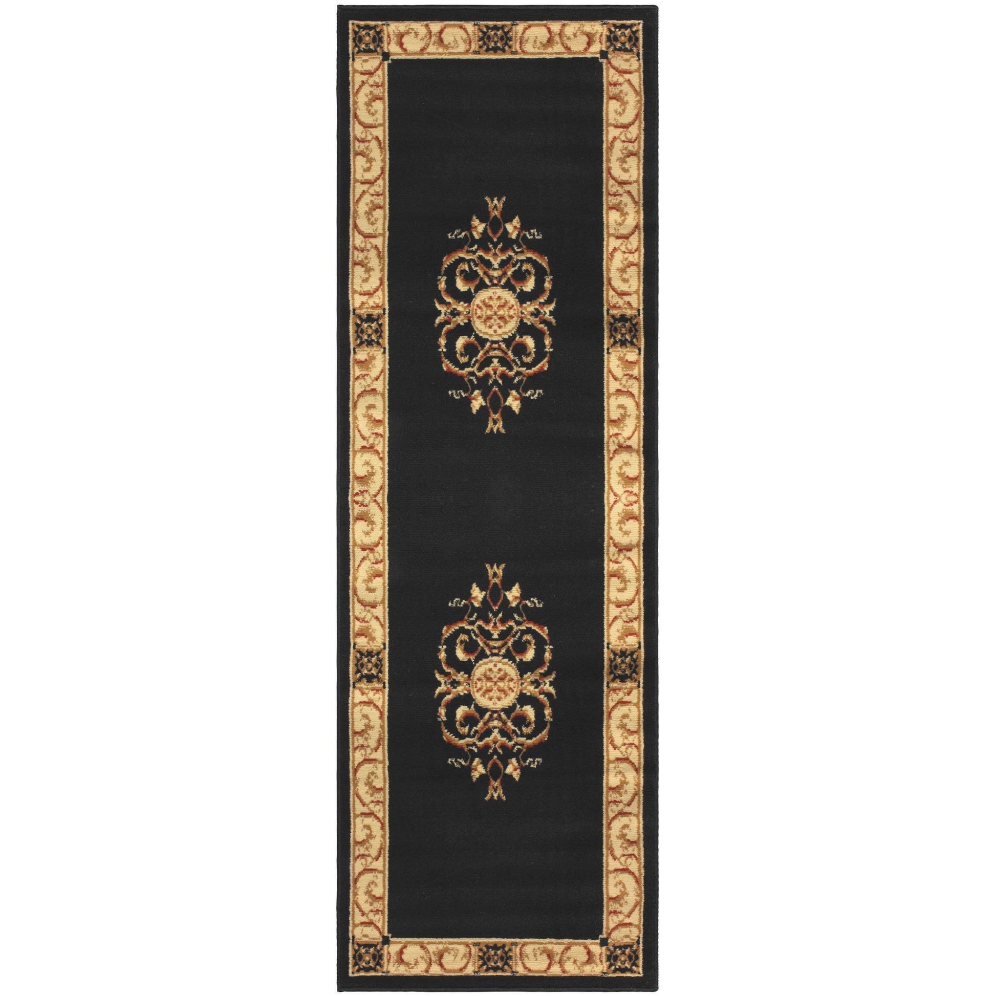 Elegant Vintage Ornamental Medallion Rug FredCo