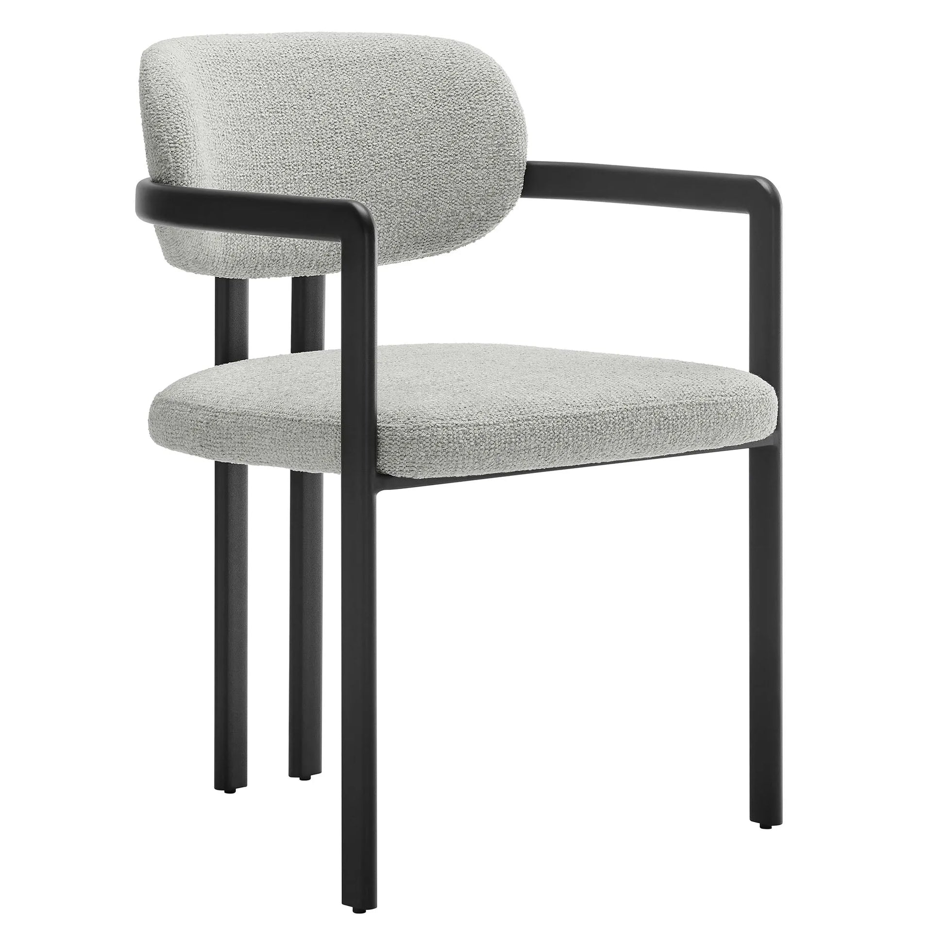 Elio Barrel Fabric and Metal Dining Chair by Modway EEI-7229 FredCo