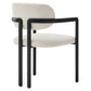 Elio Barrel Fabric and Metal Dining Chair by Modway EEI-7229 FredCo
