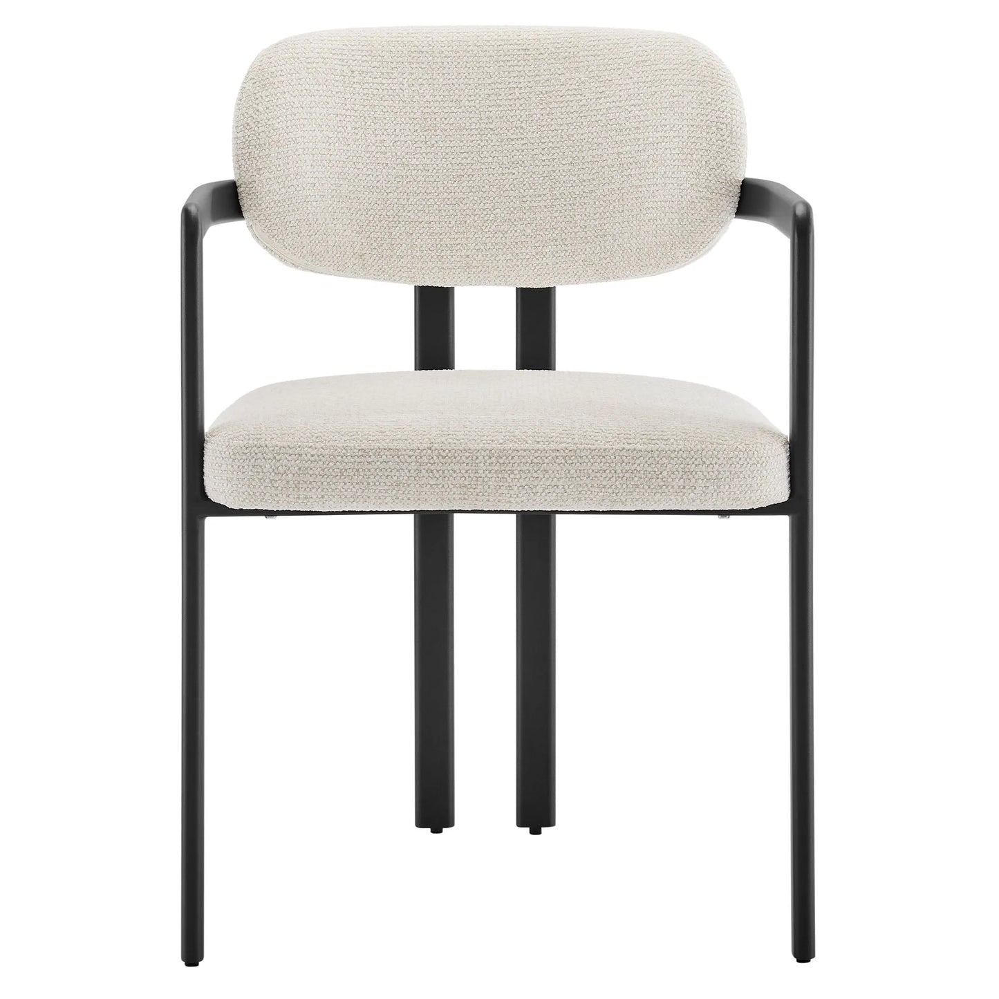 Elio Barrel Fabric and Metal Dining Chair by Modway EEI-7229 FredCo