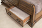Elk Grove Storage Bedroom Set Vintage Bourbon Coaster Queen, 4 Piece FredCo