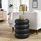 Ellery Round Stacked Wood Side Table by Modway FredCo