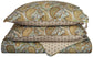 Embossed Morrocan Paisley 100% Long-Staple Cotton Quilt Set, 2 Colors FredCo
