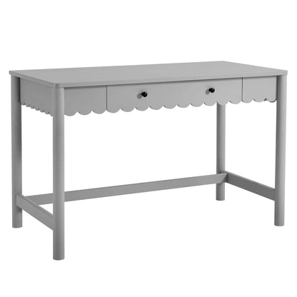 Emmeline 1-Drawer Scallop Writing Desk by Modway FredCo