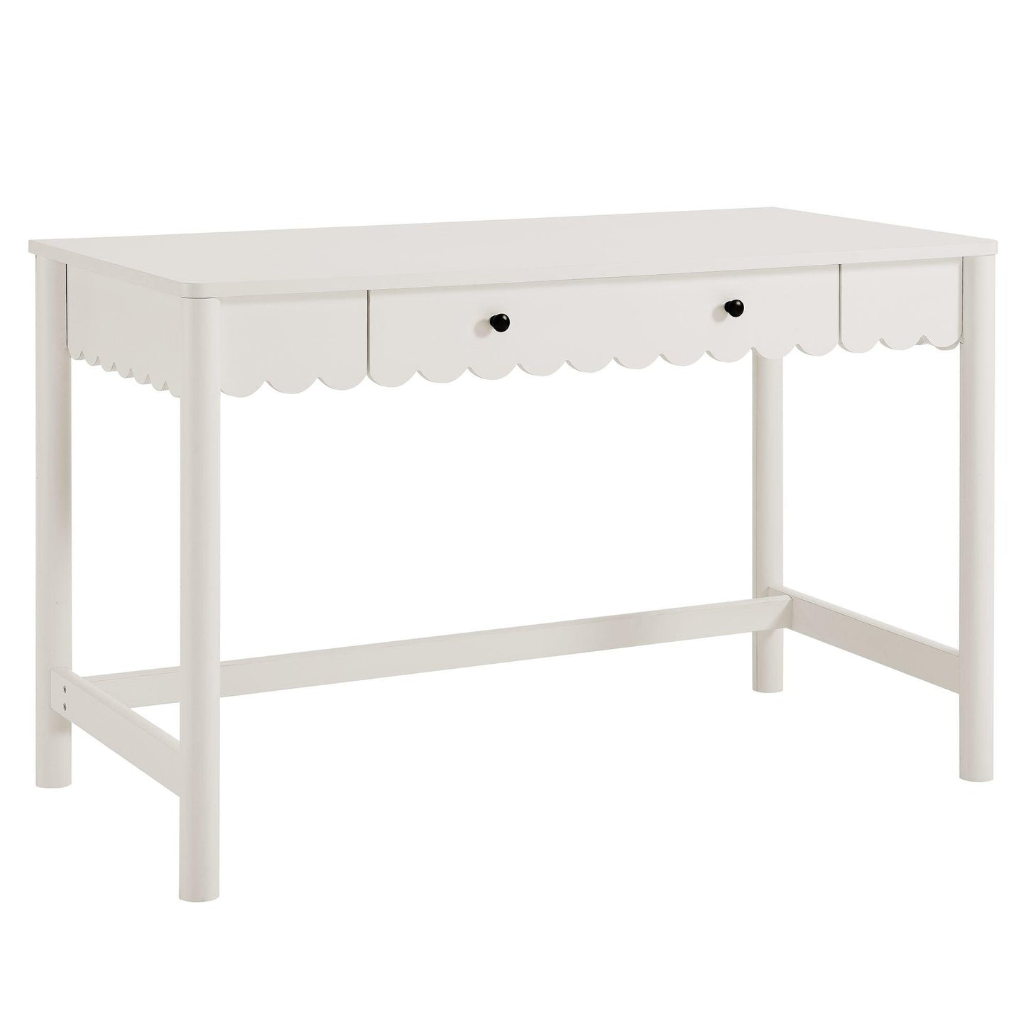 Emmeline 1-Drawer Scallop Writing Desk by Modway FredCo
