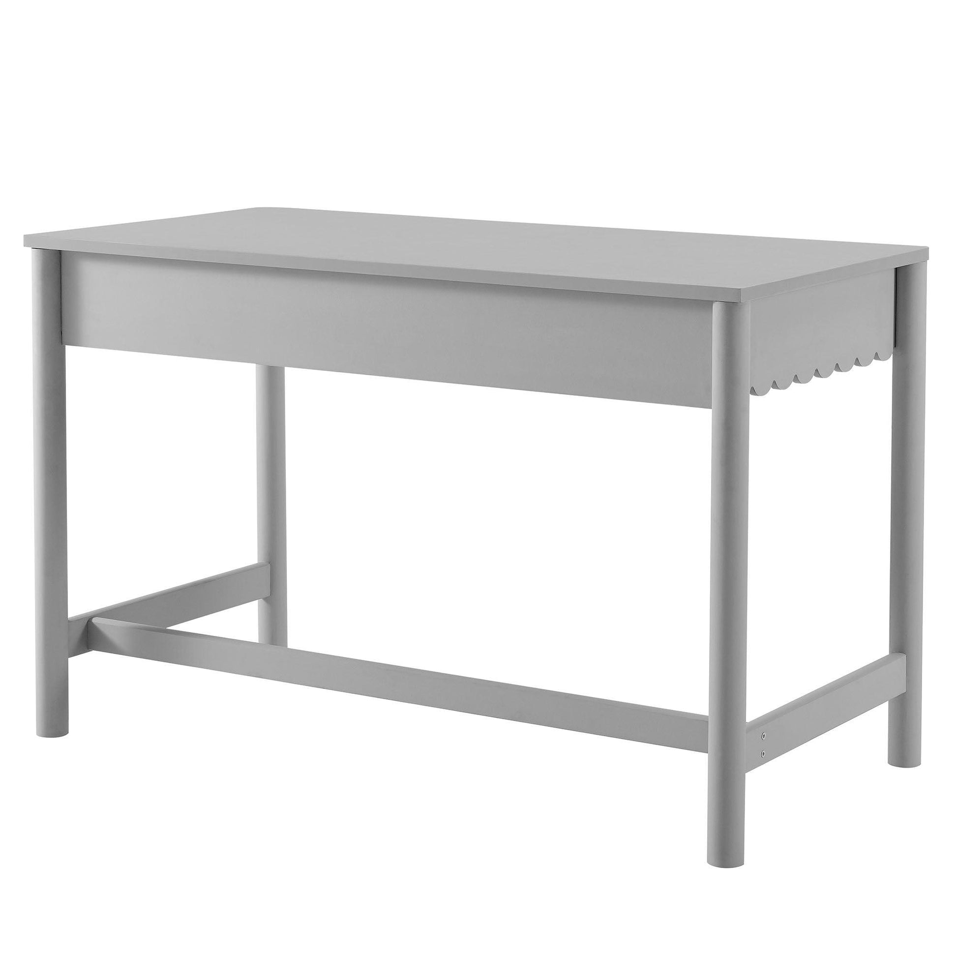 Emmeline 1-Drawer Scallop Writing Desk by Modway FredCo