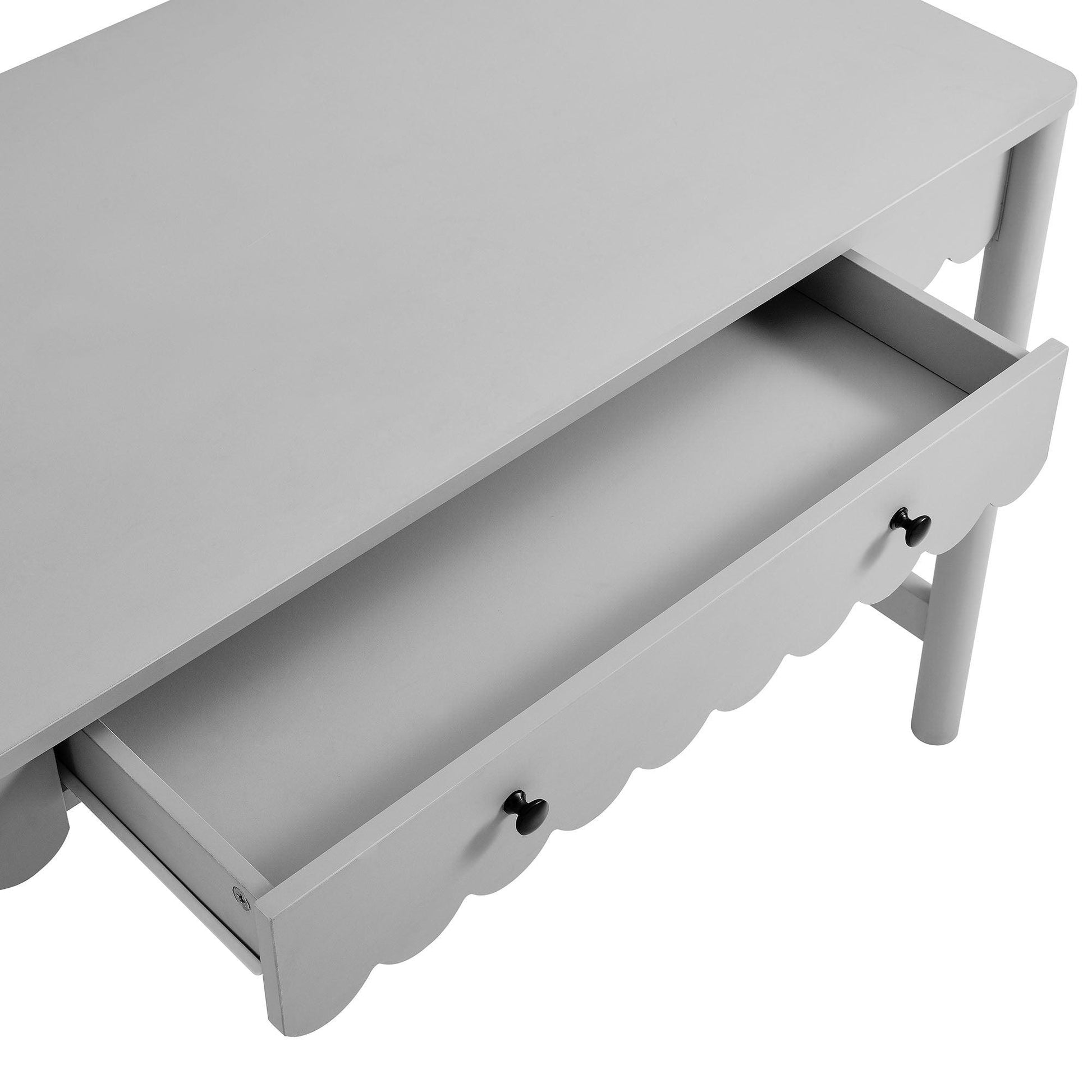 Emmeline 1-Drawer Scallop Writing Desk by Modway FredCo