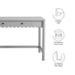 Emmeline 1-Drawer Scallop Writing Desk by Modway FredCo
