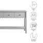 Emmeline 3-Drawer Scalloped Console Table by Modway FredCo