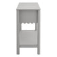 Emmeline 3-Drawer Scalloped Console Table by Modway FredCo