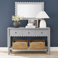 Emmeline 3-Drawer Scalloped Console Table by Modway FredCo