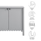 Emmeline 35" 2-Door Scalloped Sideboard Cabinet by Modway FredCo