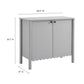 Emmeline 35" 2-Door Scalloped Sideboard Cabinet by Modway FredCo