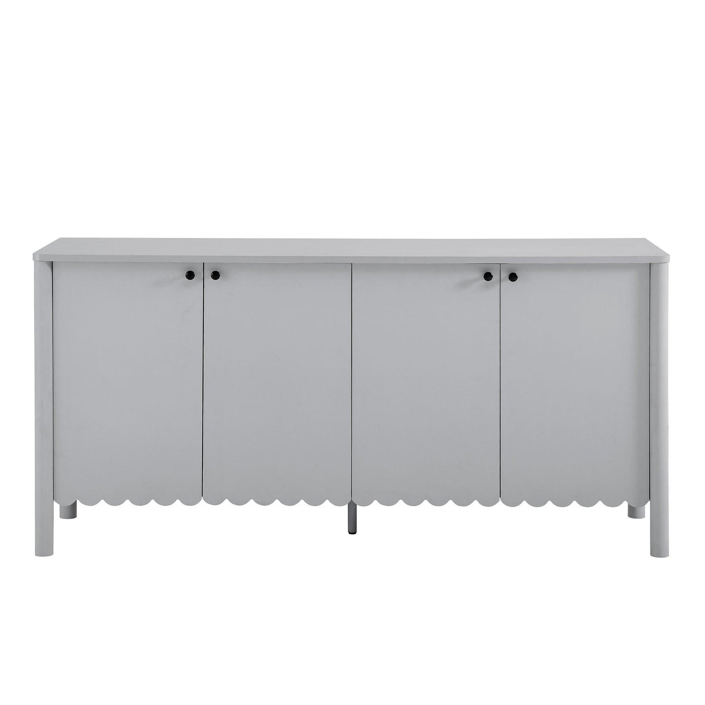 Emmeline 66" 4-Door Scalloped Sideboard Cabinet by Modway FredCo