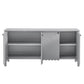 Emmeline 66" 4-Door Scalloped Sideboard Cabinet by Modway FredCo
