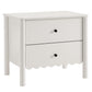 Emmeline Scalloped 2-Drawer Nightstand by Modway FredCo