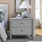 Emmeline Scalloped 2-Drawer Nightstand by Modway FredCo