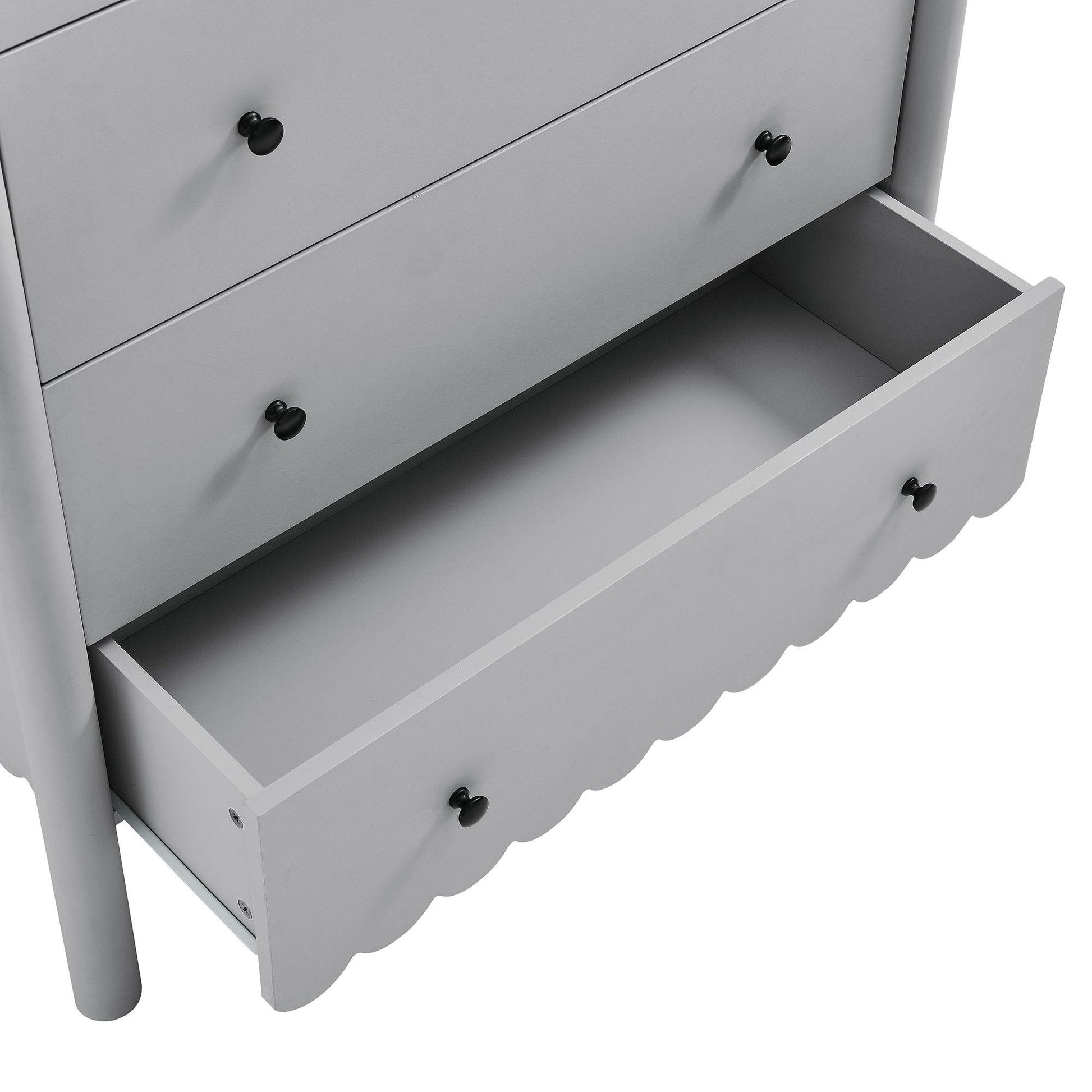 Emmeline Scalloped 5-Drawer Chest by Modway FredCo