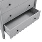 Emmeline Scalloped 5-Drawer Chest by Modway FredCo