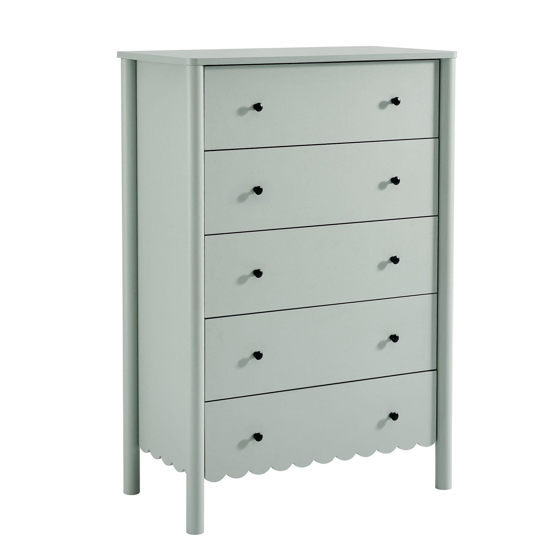 Emmeline Scalloped 5-Drawer Chest by Modway FredCo