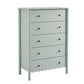Emmeline Scalloped 5-Drawer Chest by Modway FredCo