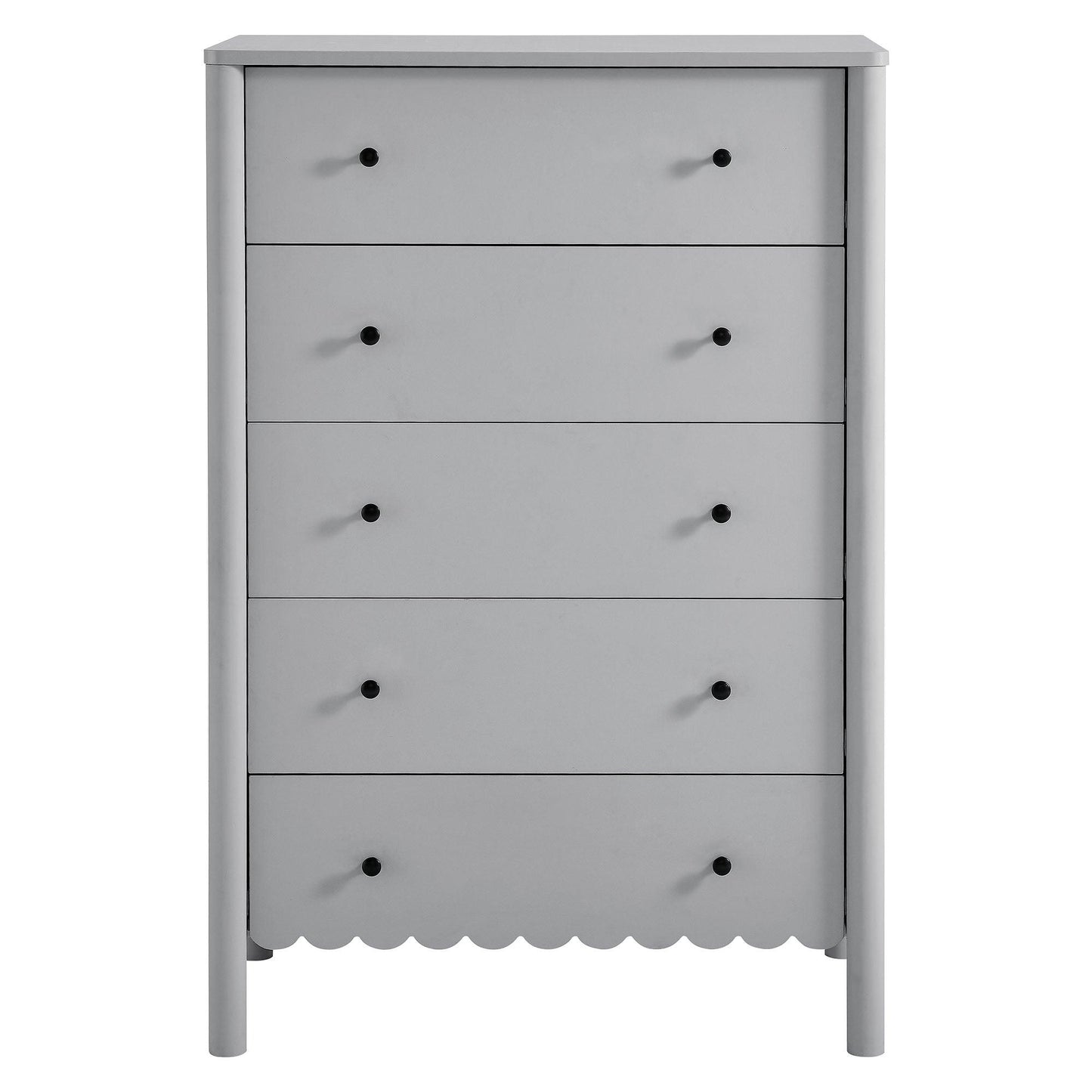 Emmeline Scalloped 5-Drawer Chest by Modway FredCo