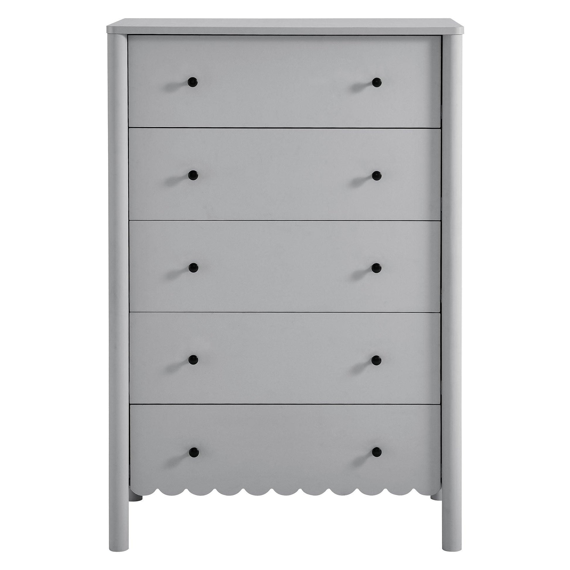 Emmeline Scalloped 5-Drawer Chest by Modway FredCo