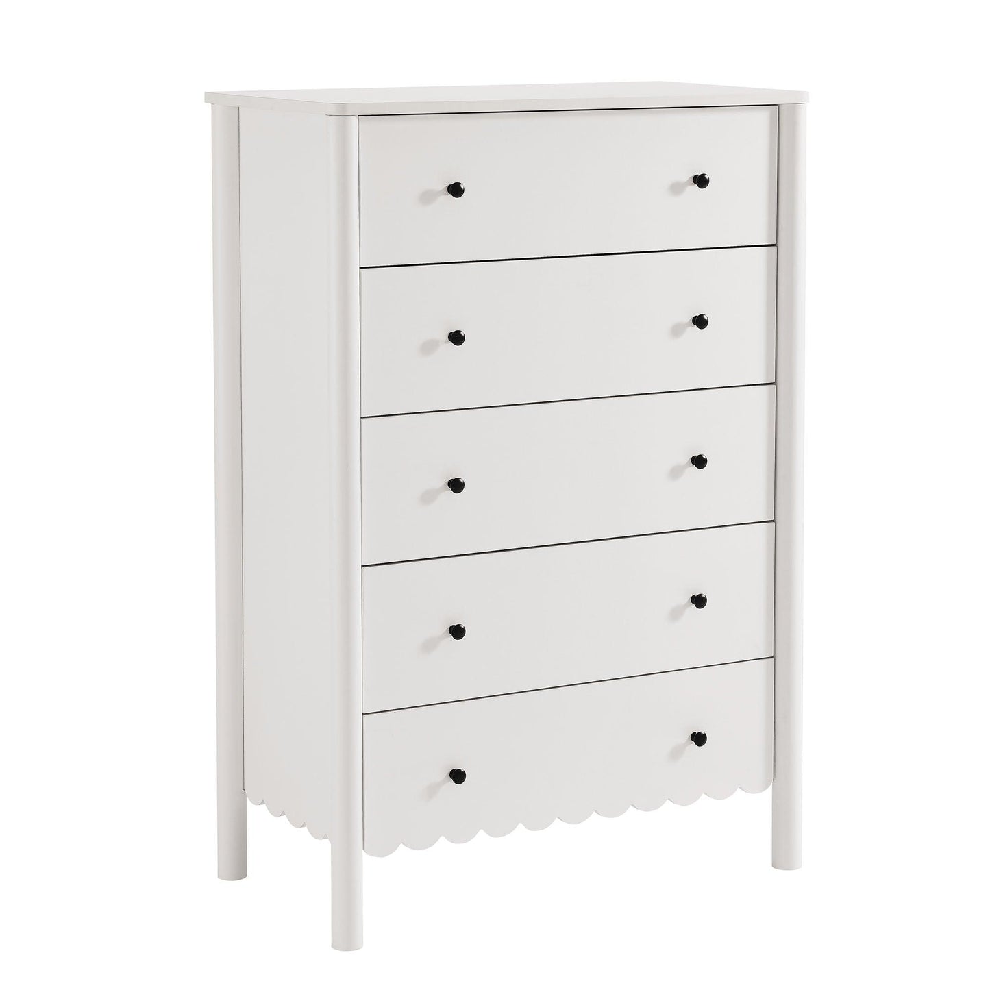 Emmeline Scalloped 5-Drawer Chest by Modway FredCo